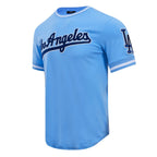 MLB LOS ANGELES DODGERS CLASSIC CHENILLE MEN'S TOP (UNIVERSITY BLUE)