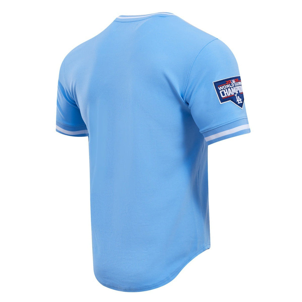 MLB LOS ANGELES DODGERS CLASSIC CHENILLE MEN'S TOP (UNIVERSITY BLUE)