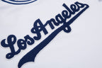 MLB LOS ANGELES DODGERS CLASSIC CHENILLE MEN'S TOP (WHITE)