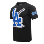 MLB LOS ANGELES DODGERS MASH UP HAUT EN JERSEY SIMPLE POUR HOMME (NOIR)