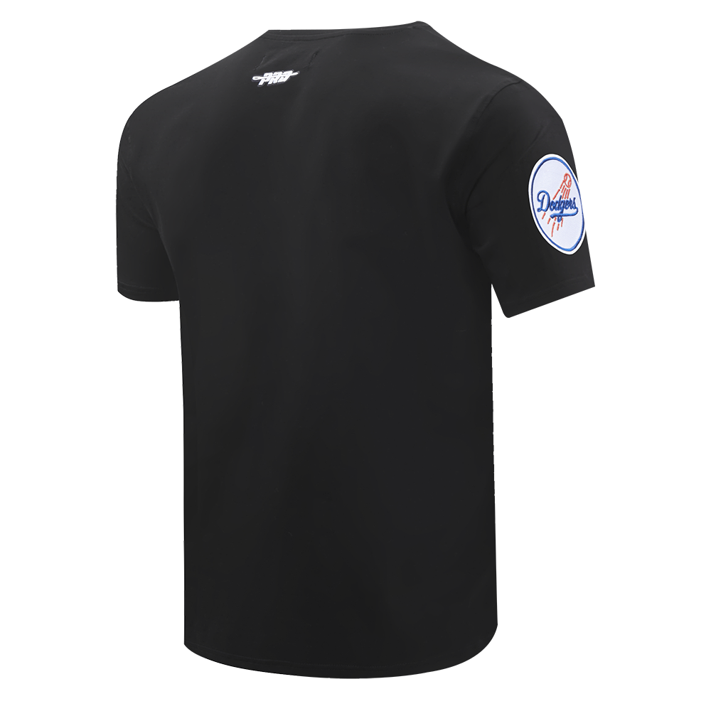 MLB LOS ANGELES DODGERS MASH UP HAUT EN JERSEY SIMPLE POUR HOMME (NOIR)