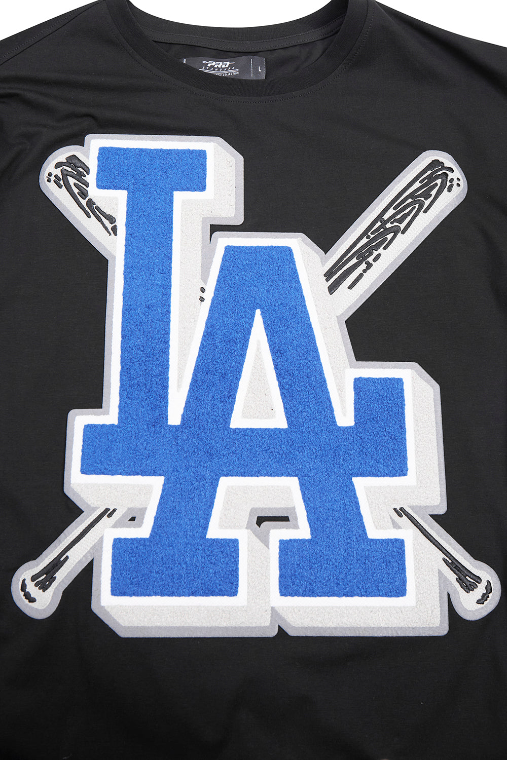 MLB LOS ANGELES DODGERS MASH UP HAUT EN JERSEY SIMPLE POUR HOMME (NOIR)