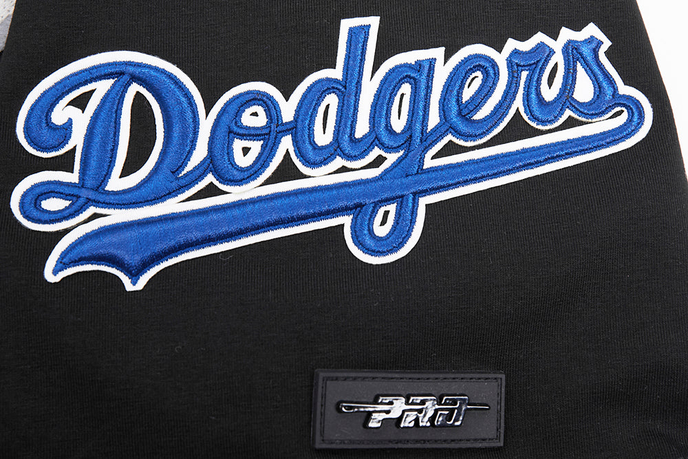 MLB LOS ANGELES DODGERS MASH UP HAUT EN JERSEY SIMPLE POUR HOMME (NOIR)
