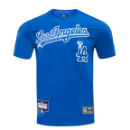 MLB LOS ANGELES DODGERS HAUT PRO TEAM À BANDES ET À LOGO POUR HOMME (BLEU DODGER)