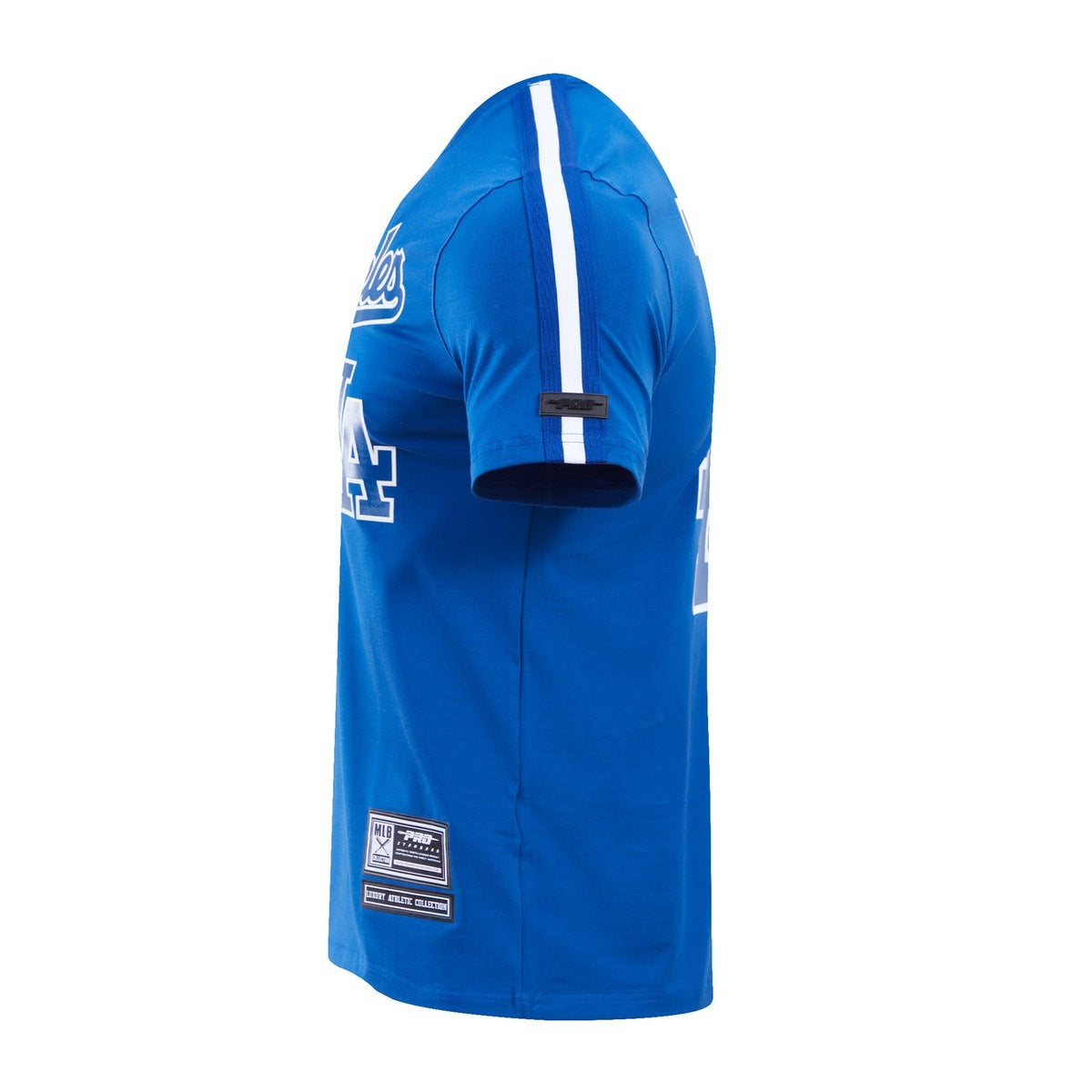 MLB LOS ANGELES DODGERS HAUT PRO TEAM À BANDES ET À LOGO POUR HOMME (BLEU DODGER)