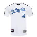 MLB LOS ANGELES DODGERS LOGO PRO TEAM MEN'S TAPING TOP (WHITE)