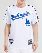 MLB LOS ANGELES DODGERS LOGO PRO TEAM MEN'S TAPING TOP (WHITE)