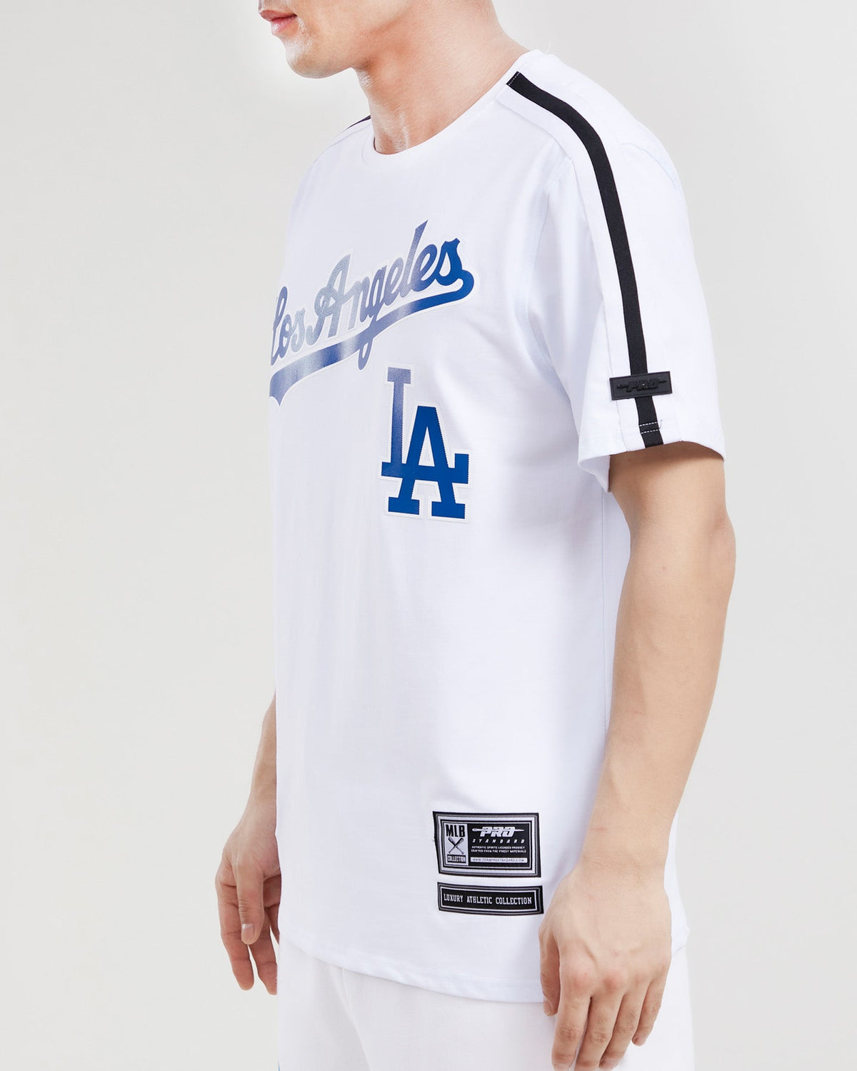 MLB LOS ANGELES DODGERS LOGO PRO TEAM MEN'S TAPING TOP (WHITE)