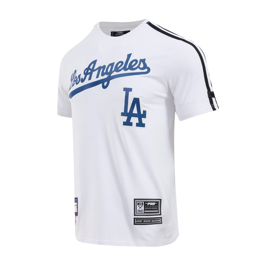 MLB LOS ANGELES DODGERS LOGO PRO TEAM MEN'S TAPING TOP (WHITE)