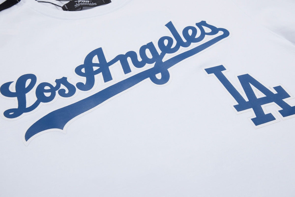 MLB LOS ANGELES DODGERS LOGO PRO TEAM MEN'S TAPING TOP (WHITE)