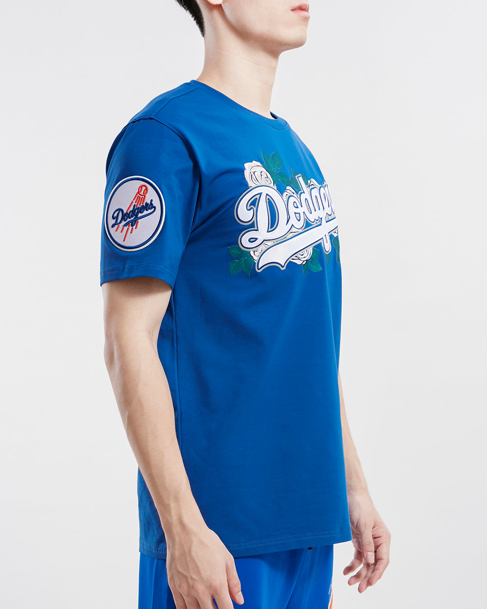 MLB LOS ANGELES DODGERS ROSES MEN'S TOP (DODGER BLUE)