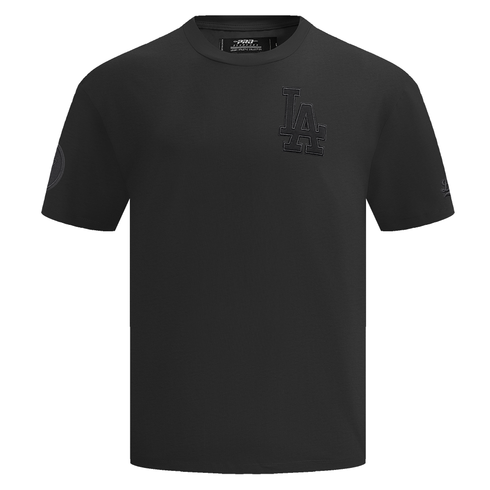 MLB LOS ANGELES DODGERS NEUTRAL HAUT À ÉPAULES TOMBANTES POUR HOMME (NOIR)