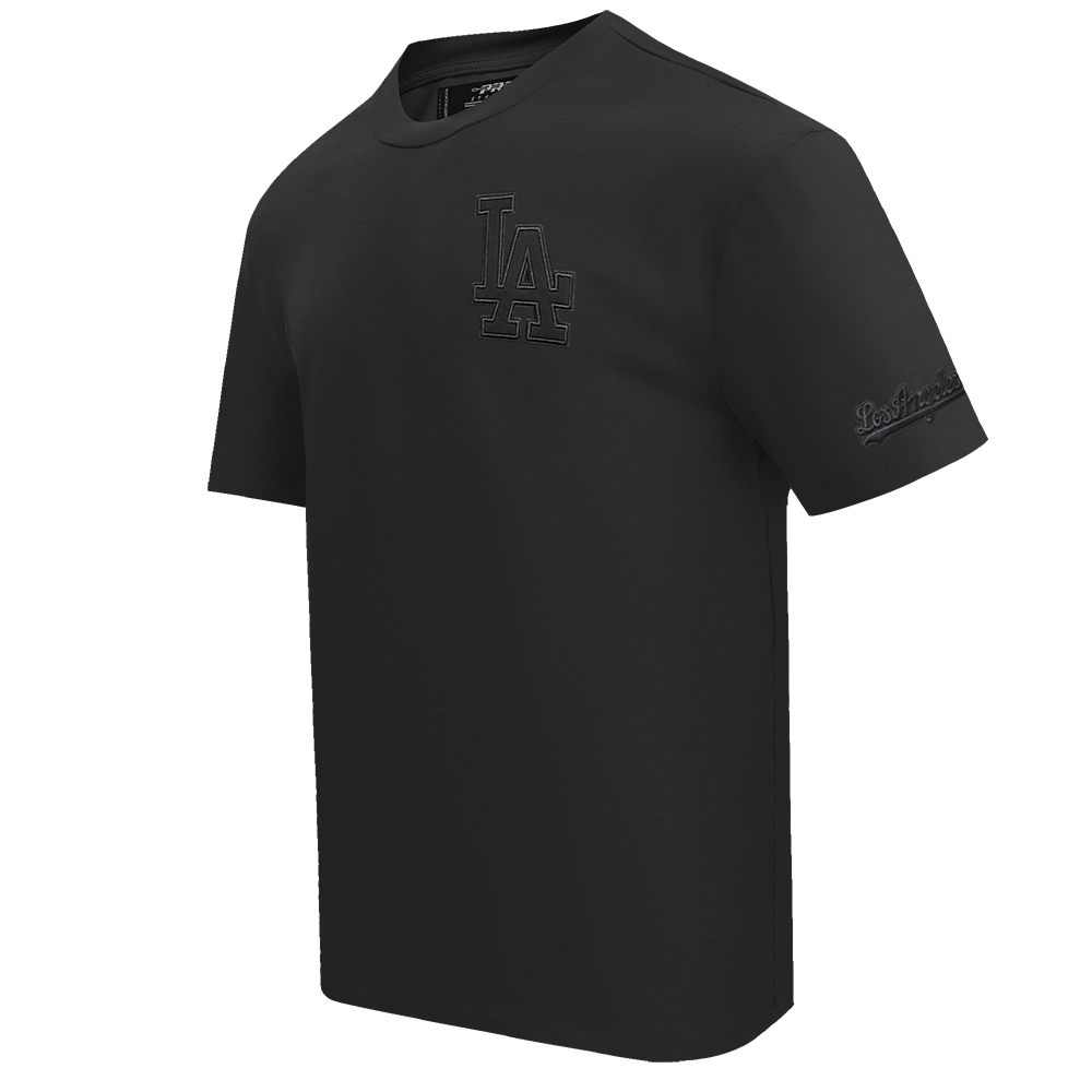 MLB LOS ANGELES DODGERS NEUTRAL HAUT À ÉPAULES TOMBANTES POUR HOMME (NOIR)