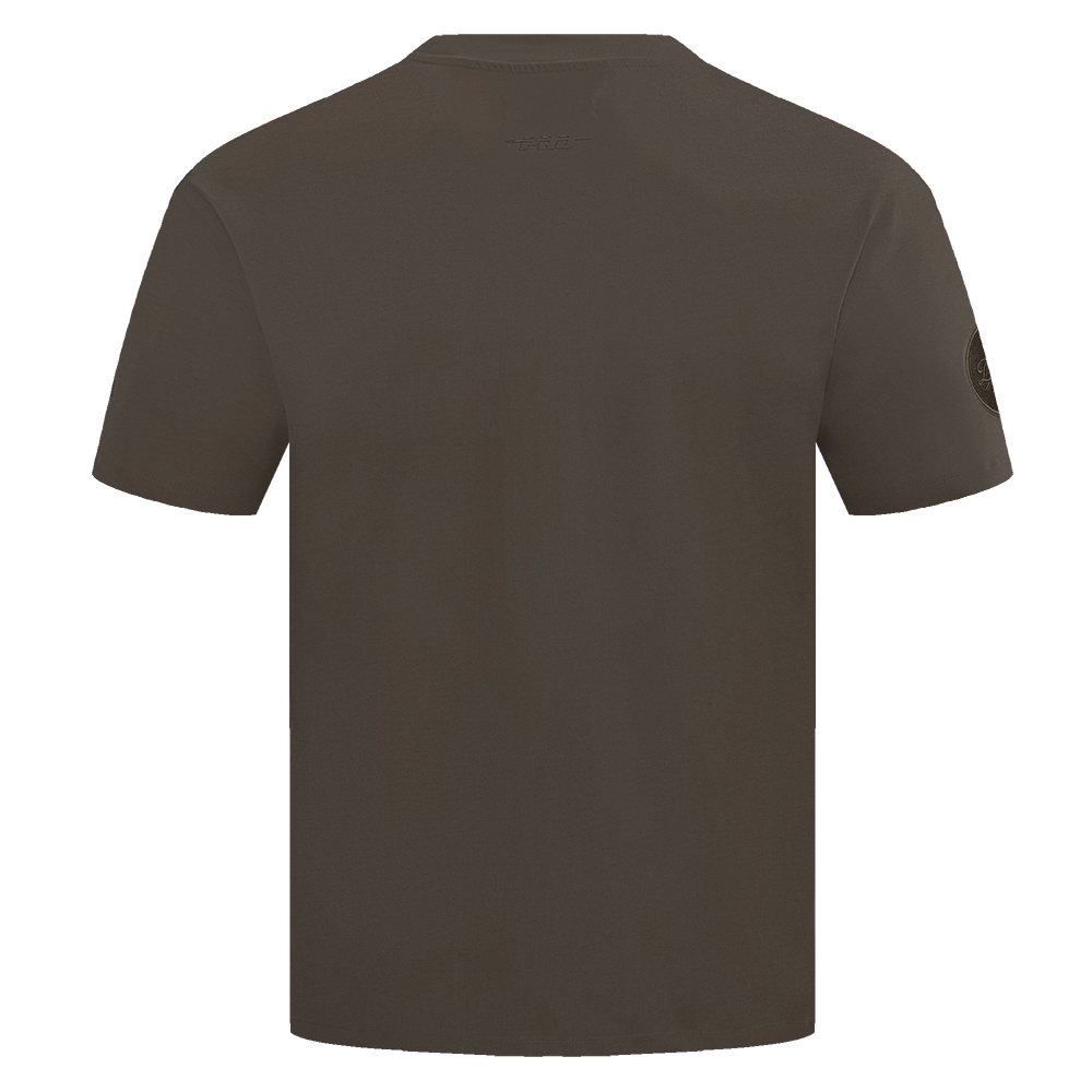 MLB LOS ANGELES DODGERS NEUTRAL DROP SHOULDER MEN'S TOP (DARK TAUPE)