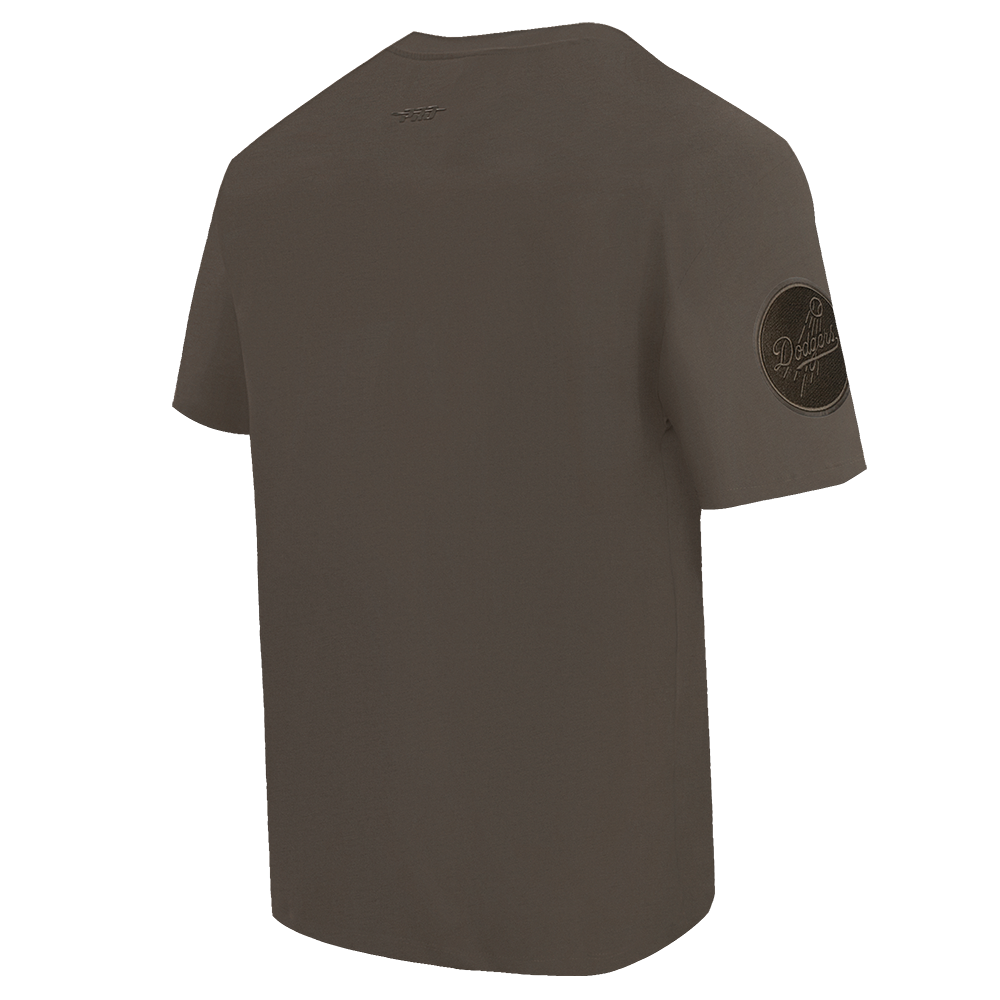 MLB LOS ANGELES DODGERS NEUTRAL DROP SHOULDER MEN'S TOP (DARK TAUPE)