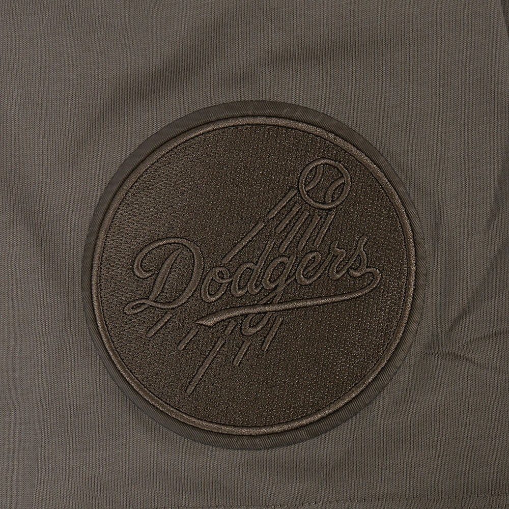 MLB LOS ANGELES DODGERS NEUTRAL DROP SHOULDER MEN'S TOP (DARK TAUPE)