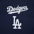 MLB LOS ANGELES DODGERS WINGSPAN HAUT À MANCHES LONGUES ET À ÉPAULES TOMBANTES V2 POUR HOMME (MARINE MINUIT)