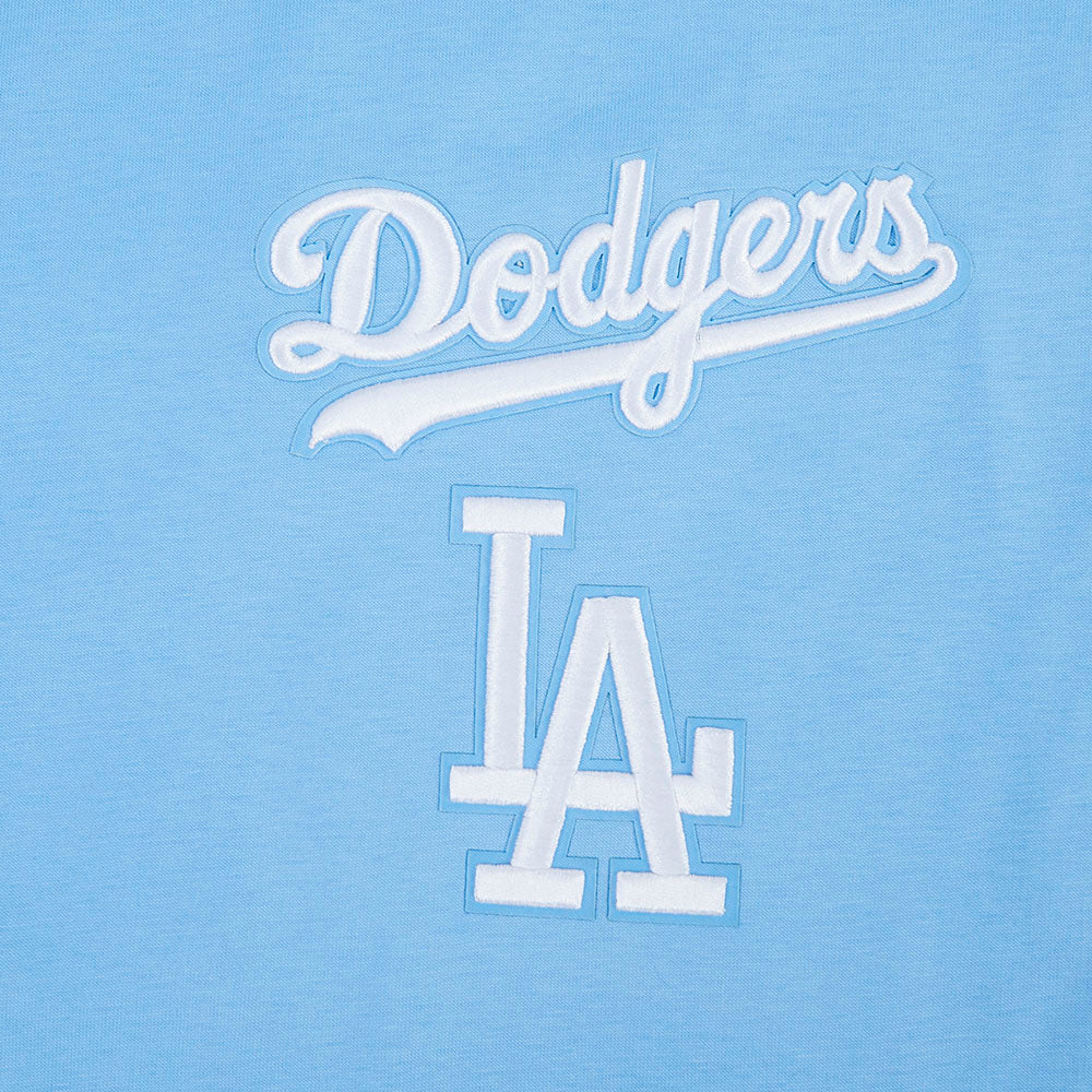 MLB LOS ANGELES DODGERS WINGSPAN HAUT À MANCHES LONGUES ET À ÉPAULES TOMBANTES V2 POUR HOMME (BLEU UNIVERSITÉ)
