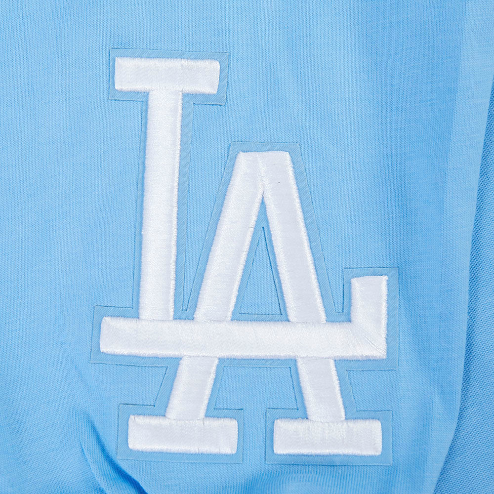 MLB LOS ANGELES DODGERS WINGSPAN HAUT À MANCHES LONGUES ET À ÉPAULES TOMBANTES V2 POUR HOMME (BLEU UNIVERSITÉ)