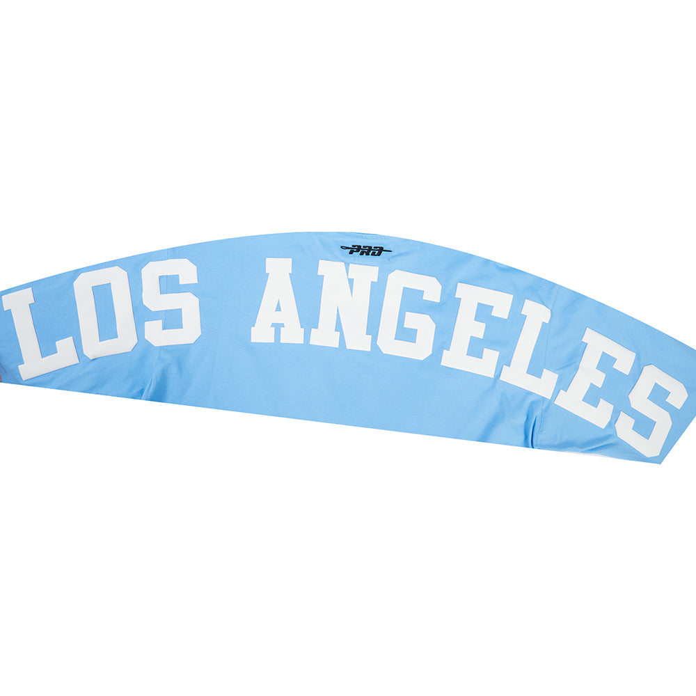 MLB LOS ANGELES DODGERS WINGSPAN HAUT À MANCHES LONGUES ET À ÉPAULES TOMBANTES V2 POUR HOMME (BLEU UNIVERSITÉ)