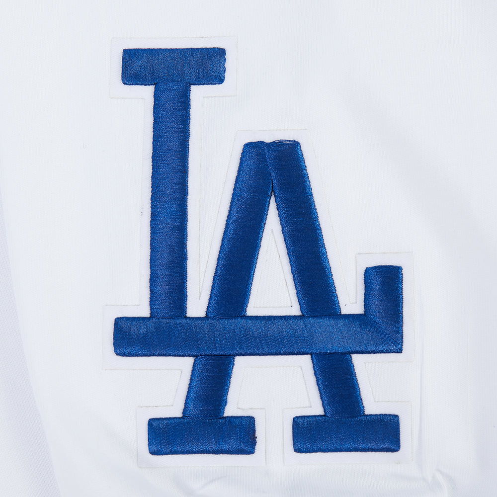 MLB LOS ANGELES DODGERS WINGSPAN HAUT À MANCHES LONGUES ET À ÉPAULES TOMBANTES V2 POUR HOMME (BLANC)
