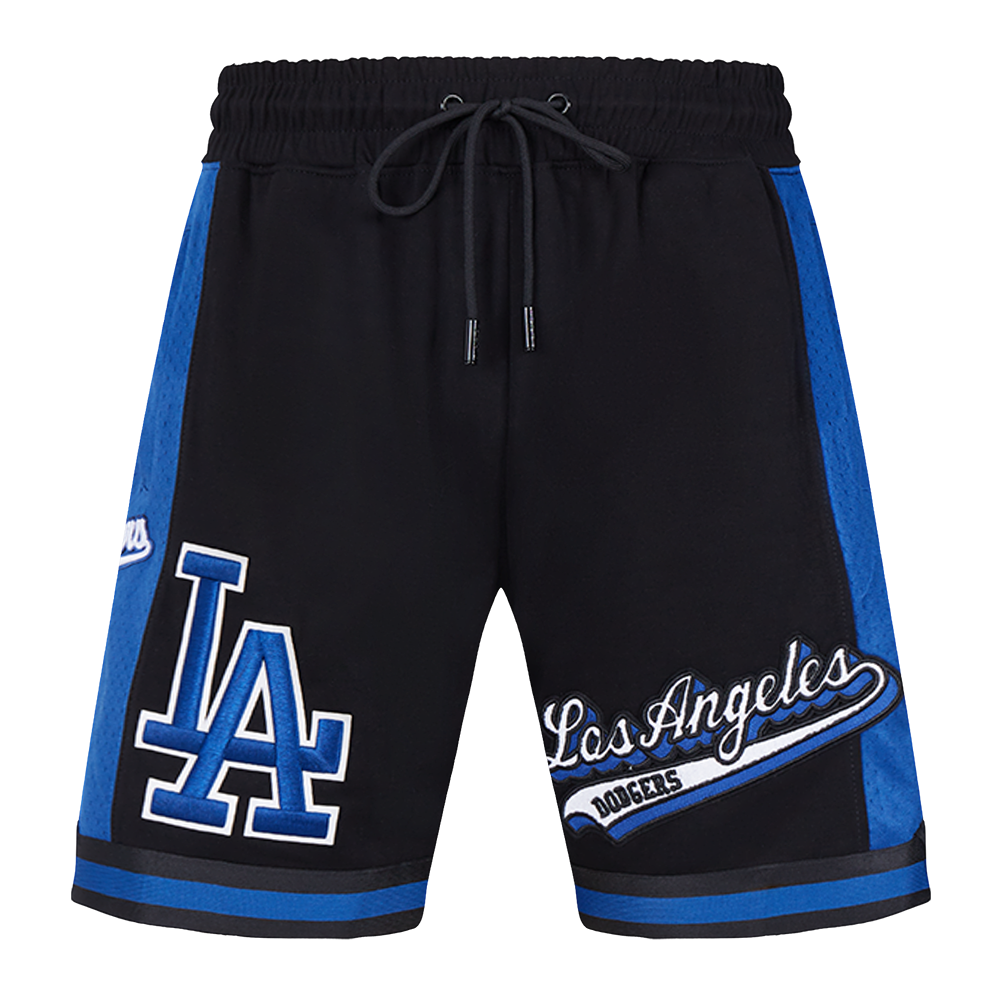 MLB LOS ANGELES DODGERS SCRIPT TAIL MEN'S DK 2.0 SHORT (BLACK/DODGER BLUE)