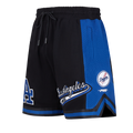 MLB LOS ANGELES DODGERS SCRIPT TAIL MEN'S DK 2.0 SHORT (BLACK/DODGER BLUE)