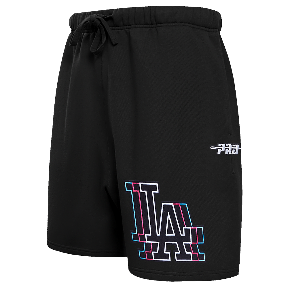 MLB LOS ANGELES DODGERS ECHO LOGO SHORT EN MOLLETON POUR HOMME (NOIR)