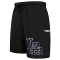 MLB LOS ANGELES DODGERS ECHO LOGO SHORT EN MOLLETON POUR HOMME (NOIR)