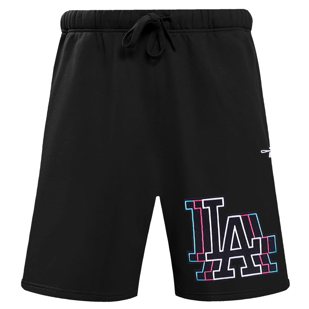 MLB LOS ANGELES DODGERS ECHO LOGO SHORT EN MOLLETON POUR HOMME (NOIR)