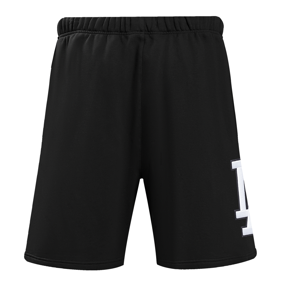 MLB LOS ANGELES DODGERS ECHO LOGO SHORT EN MOLLETON POUR HOMME (NOIR)