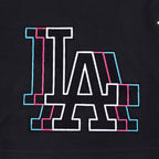MLB LOS ANGELES DODGERS ECHO LOGO SHORT EN MOLLETON POUR HOMME (NOIR)