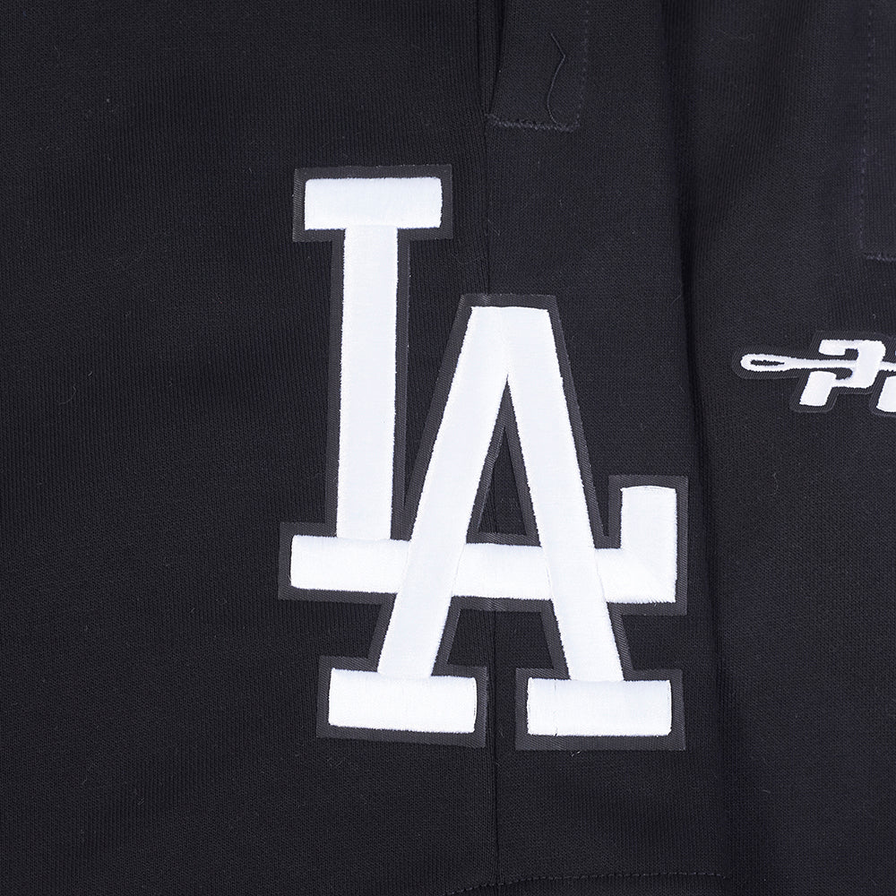 MLB LOS ANGELES DODGERS ECHO LOGO SHORT EN MOLLETON POUR HOMME (NOIR)