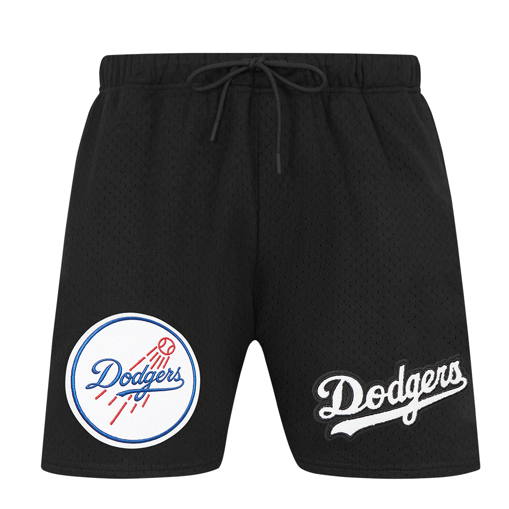 MLB LOS ANGELES DODGERS SOUVENIR SHORT EN FILET POUR HOMME (NOIR)