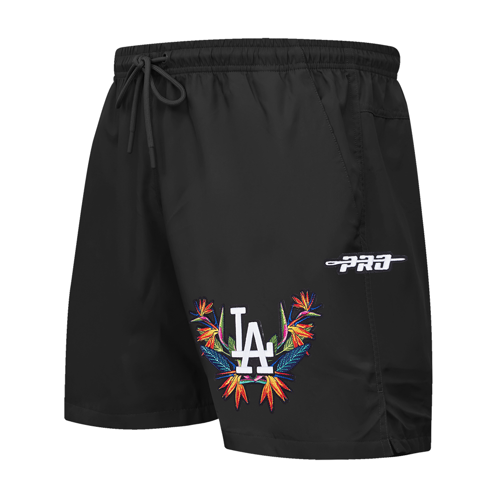 MLB LOS ANGELES DODGERS PARADISE SHORT TISSÉ POUR HOMME (NOIR)