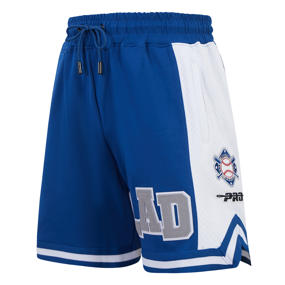 MLB LOS ANGELES DODGERS LETTERMAN SHORT DE SPORT POUR HOMME (BLEU DODGER)