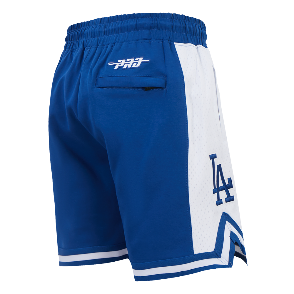 MLB LOS ANGELES DODGERS LETTERMAN SHORT DE SPORT POUR HOMME (BLEU DODGER)