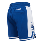 MLB LOS ANGELES DODGERS LETTERMAN SHORT DE SPORT POUR HOMME (BLEU DODGER)