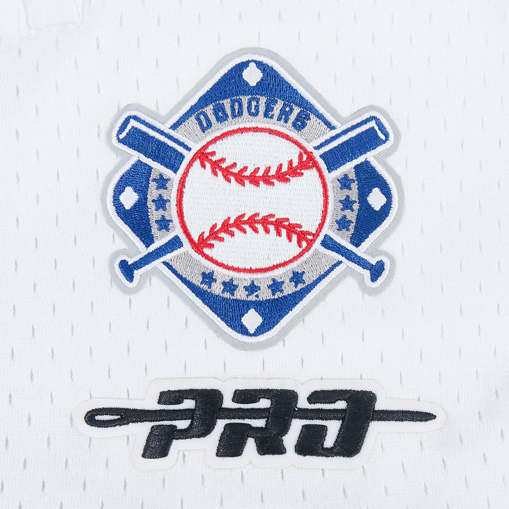 MLB LOS ANGELES DODGERS LETTERMAN SHORT DE SPORT POUR HOMME (BLEU DODGER)