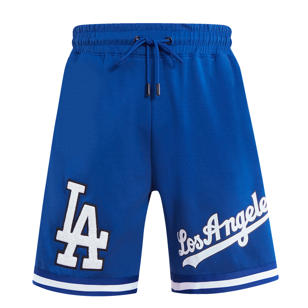 MLB LOS ANGELES DODGERS CLASSIC CHENILLE SHORT POUR HOMME (BLEU DODGER)