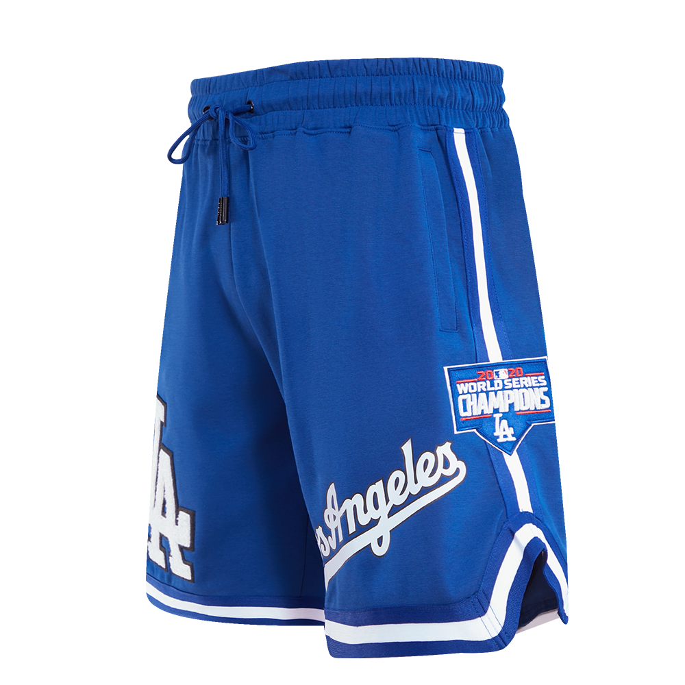 MLB LOS ANGELES DODGERS CLASSIC CHENILLE SHORT POUR HOMME (BLEU DODGER)