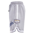 MLB LOS ANGELES DODGERS CLASSIC CHENILLE MEN'S SHORT (GRAY)