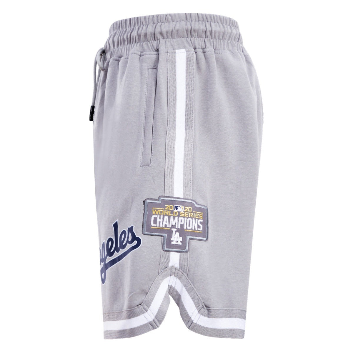 MLB LOS ANGELES DODGERS CLASSIC CHENILLE MEN'S SHORT (GRAY)