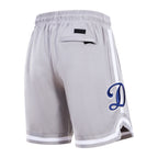 MLB LOS ANGELES DODGERS CLASSIC CHENILLE MEN'S SHORT (GRAY)