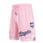 MLB LOS ANGELES DODGERS CLASSIC CHENILLE SHORT POUR HOMME (ROSE)