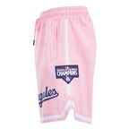 MLB LOS ANGELES DODGERS CLASSIC CHENILLE SHORT POUR HOMME (ROSE)