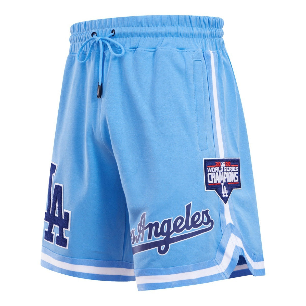 MLB LOS ANGELES DODGERS CLASSIC CHENILLE MEN'S SHORT (UNIVERSITY BLUE)