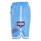 MLB LOS ANGELES DODGERS CLASSIC CHENILLE MEN'S SHORT (UNIVERSITY BLUE)