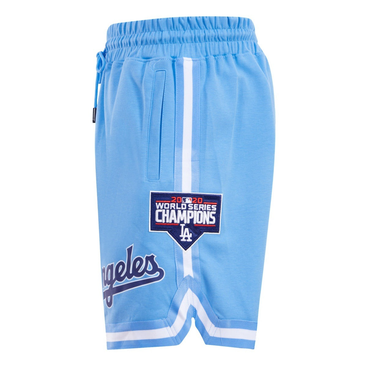 MLB LOS ANGELES DODGERS CLASSIC CHENILLE MEN'S SHORT (UNIVERSITY BLUE)