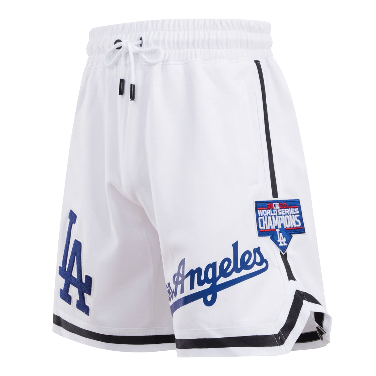 MLB LOS ANGELES DODGERS CLASSIC CHENILLE MEN'S SHORT (WHITE)